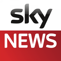 large square sky news logo